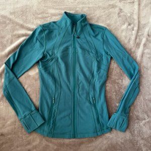 Lululemon Define Jacket Teal Size 6